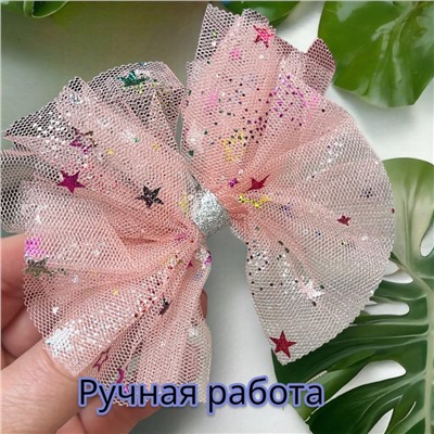 Заколка для волос "Уточка" с бантом УТ17 тип 5