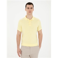Желтая кнопка подсадка Polo Yaka Triko T -For