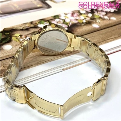Часы женские Cartier на браслете диаметр 3,5 см Ч6