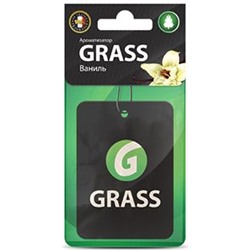 GRASS Ароматизатор картонный ВАНИЛЬ