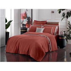 Постельное белье Sarev ELITE GROUP евро N318 KIMERA CUPRO Vegan Silk v5/TABA