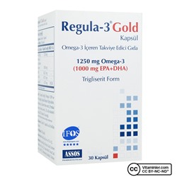 Assos Regula-3 Gold Omega-3 1250 мг 30 капсул