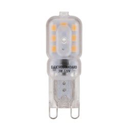 Нарушена упаковка.   Лампа светодиодная Elektrostandard  (a035767) G9 LED 3W 220V 4200K