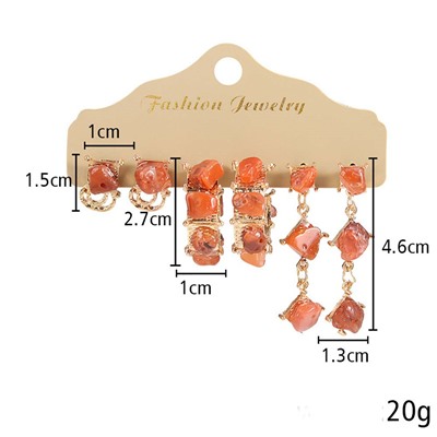 Серьги на гвоздиках арт. 13 2708 (id 272306)