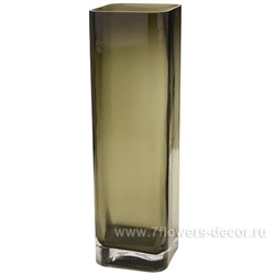 Ваза "Тени" (стекло), D12xH40 см