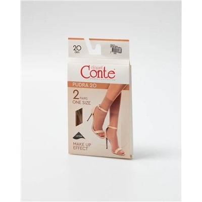 CONTE PUDRA (2 пары) Носки женские