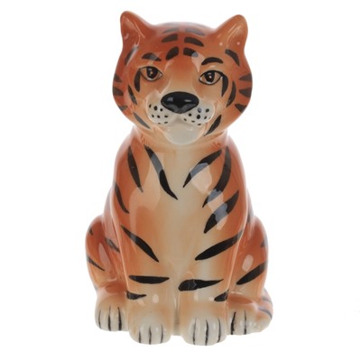 Фигурка декоративная "Тигр",  L5 W3,5 H6,5 см, 2в.