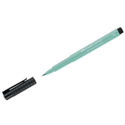 Ручка капиллярная Faber-Castell "Pitt Artist Pen Brush" цвет 161 бирюзовая, пишущий узел "кисть"