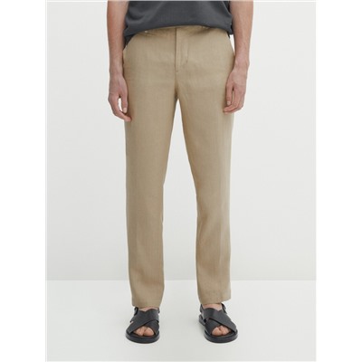 Pantalón 100% lino conjunto