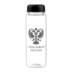 Бутылка для воды, 500 мл, "Очень важная персона"