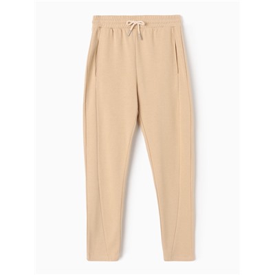 Брюки мужские  MINAKU: Casual Collection MAN цвет бежевый, р-р 52