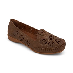 Мокасины 3759-7С корич п/п