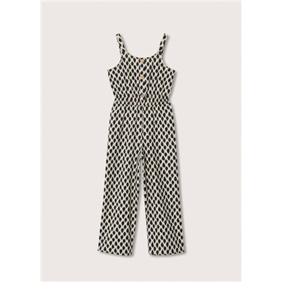 Mono largo estampado -  Niña | MANGO OUTLET España