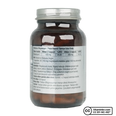 Venatura Magnezyum Malat 60 Kapsül
