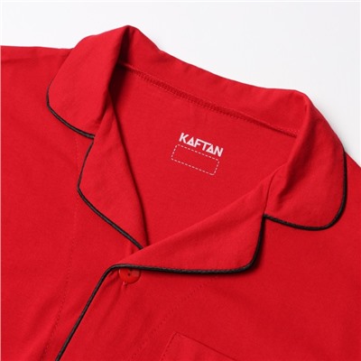 Пижама мужская KAFTAN Classic line, размер 56