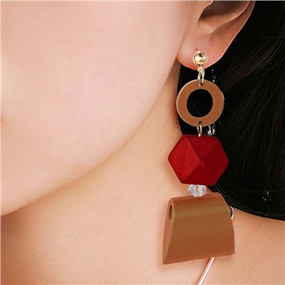 Серьги длинные на гвоздиках арт. 13 3227 (id 274511)