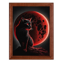 POSV-0273 Постер в рамке 17x23см Кот