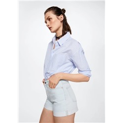 Short vaquero mom-fit -  Mujer | MANGO OUTLET España