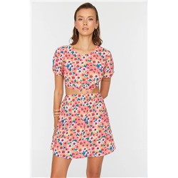 Оранжевое платье с вырезами Petite Petite TWOSS22EL00041