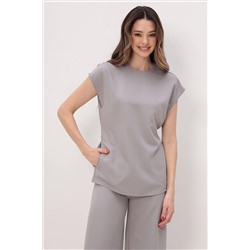 Блуза медицинская женская 3-78.1-21-1 / Kiara 34 Grey pearl