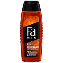 Гель для душа мужской Fa (Фа) Red Cedarwood (Красный кедр), 250 мл