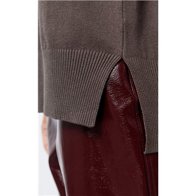 Водолазка F122-1507 brown