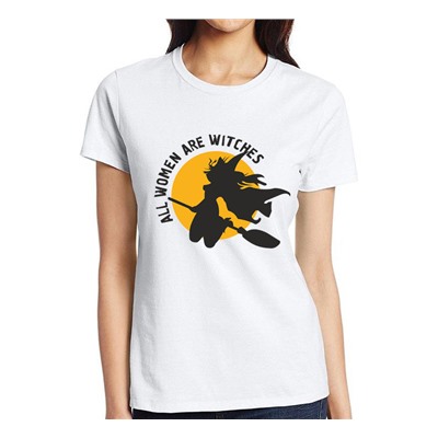 Футболка halloween "All women are Witches"