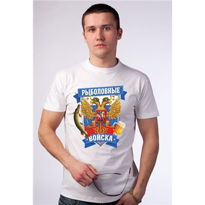 Футболка "Рыболовные войска" герб