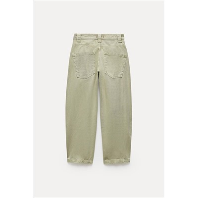 JEANS ZW COLLECTION BARREL CROPPED TIRO MEDIO