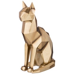 СТАТУЭТКА "КОШКА" 13*9*25 СМ. СЕРИЯ "ОРИГАМИ" (КОР=8ШТ.)