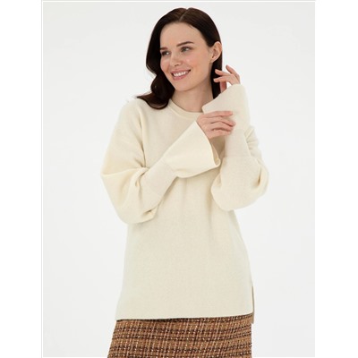 Ekru Regula Fit Sweater