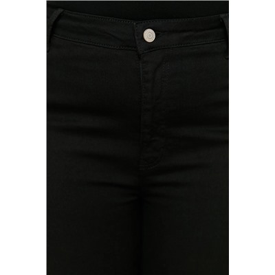 Failless Black High -талия гибкие джинсы скинни tbbaw23cj00061