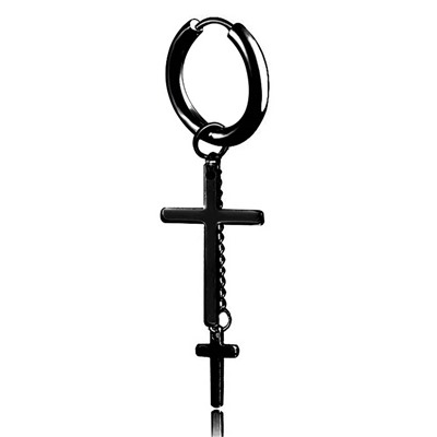 Серьги длинные/Моно серьга с замком кольцо арт. 13 2430 (id 253949)