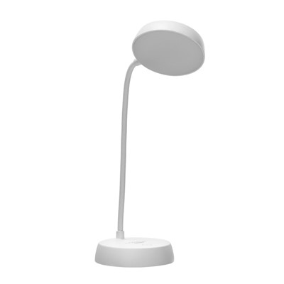 Настольная лампа «Регли» LED 8 Вт USB АКБ белый 9.5×15×26 см RISALUX