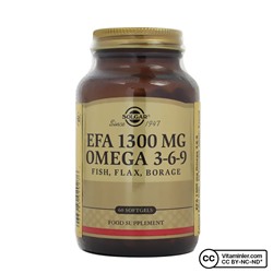 Solgar Omega 3-6-9 Efa 1300 мг 60 капсул