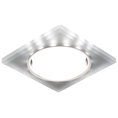 Нарушена упаковка!   Встраиваемый светильник с LED подсветкой Ambrella light Compo G215 CH/WH