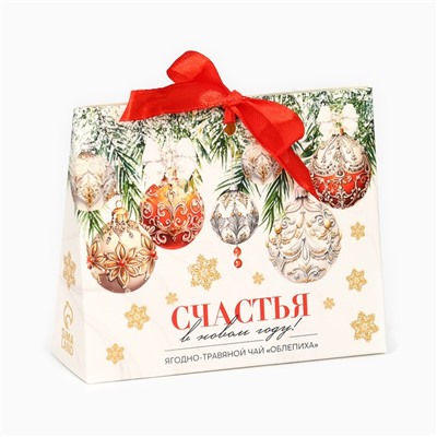 Чай новогодний ягодно - травяной с облепихой «Счастья», 50 г