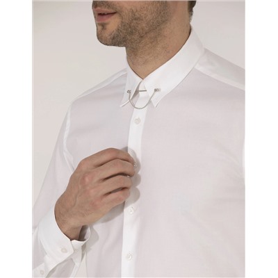Рубашка для смокинга с белым Slim Fit