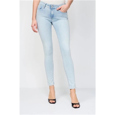 Vaquero skinny fit New Luz - Azul claro