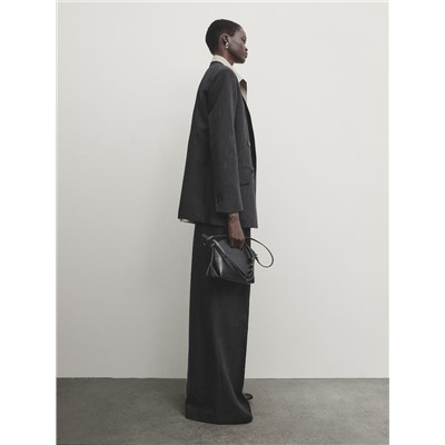 Pantalón raya diplomática wide leg