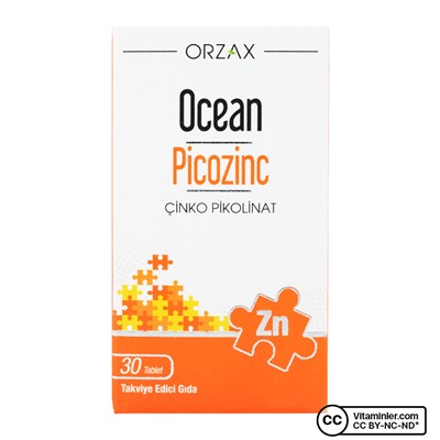 Ocean Picozinc Пиколинат цинка 30 таблеток