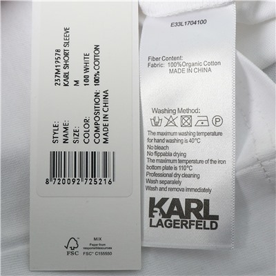 ОРИГИНАЛ!!! Футболка Karl Lagerfeld