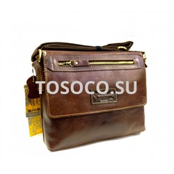 RR9116 BROWN портфель RUFF RYDER натуральная кожа 23х28