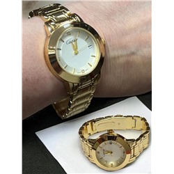 Часы женские Cartier на браслете диаметр 3,5 см Ч6
