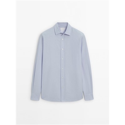 Camisa oxford algodón soft wash regular fit
