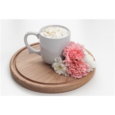 Кружка Доляна Coffee break, 380 мл, керамика, белая