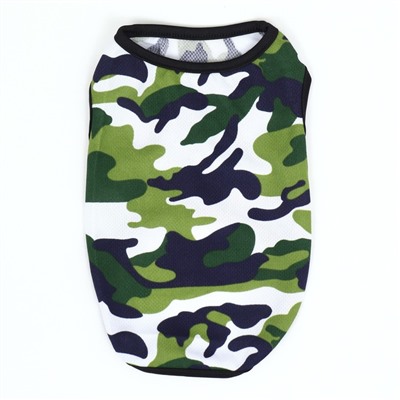 Майка для животных, XS  (ДС 20, ОГ 30 см), камуфляж
