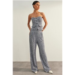Multi -Color Perse Pants tpraw24pl00021