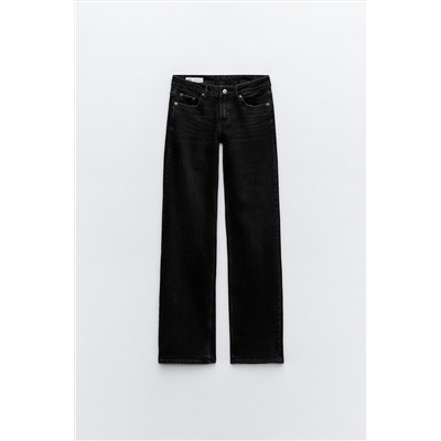 JEANS TRF RECTOS TIRO BAJO