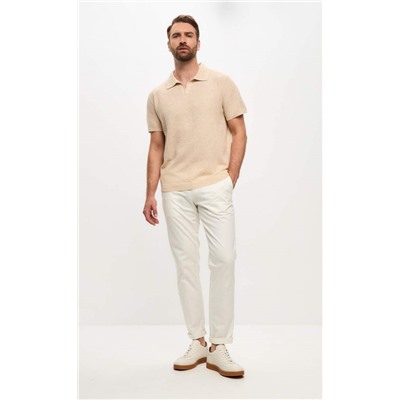 Футболка лен F011-06LN l.beige